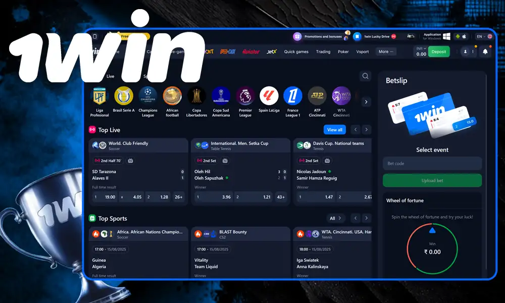 1Win India Betting Options