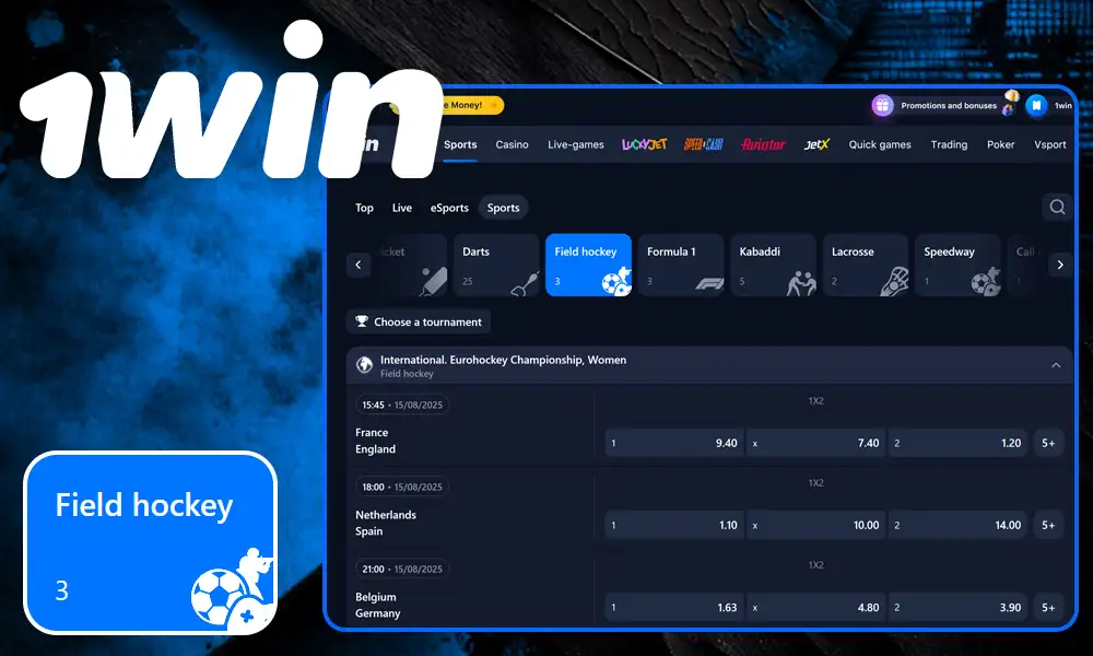 Field hockey betting